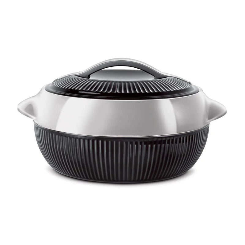 Sq Professional Fiesta Insulated Casserole Hot Pot Set Of 3 Black – Silver