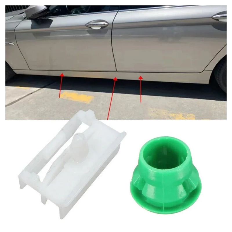 20x Clips For BMW Side Sill Skirt Trim Moulding Grommet E36 E46 E90 E91 3Series