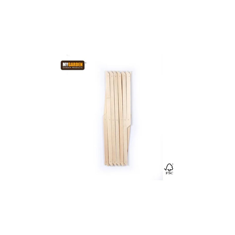 Garden E x panding Wooden Trellis Natural (Parcel Rate)
