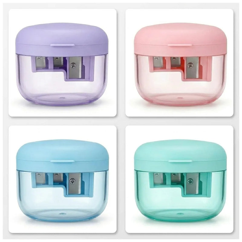 Pencil Sharpener Assorted Colours 38G