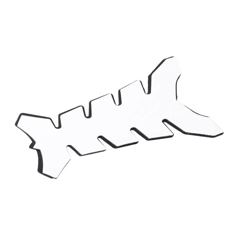 Universal Motorbike Motorcycle Rubber Tank Scratch Protector 3D Sticker Pad New
