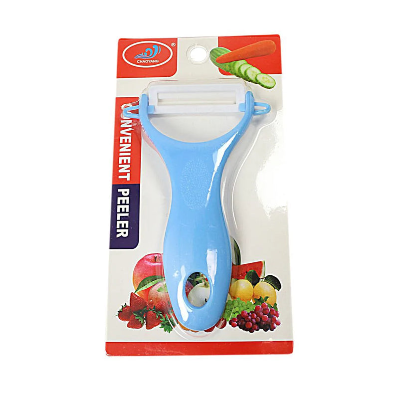 Plastic Fruit Vegetable Peeler Assorted Colours