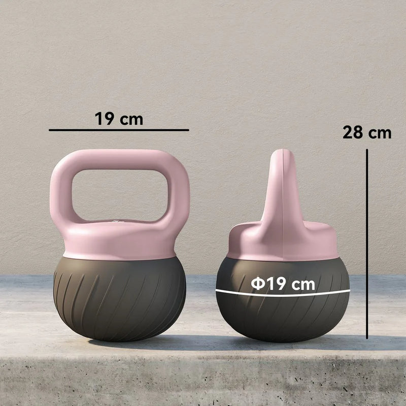 SPORTNOW Soft Kettlebell, 12kg Kettle Bell with Anti-Slip Grip for Home Gym Weight Lifting and Strength Training
