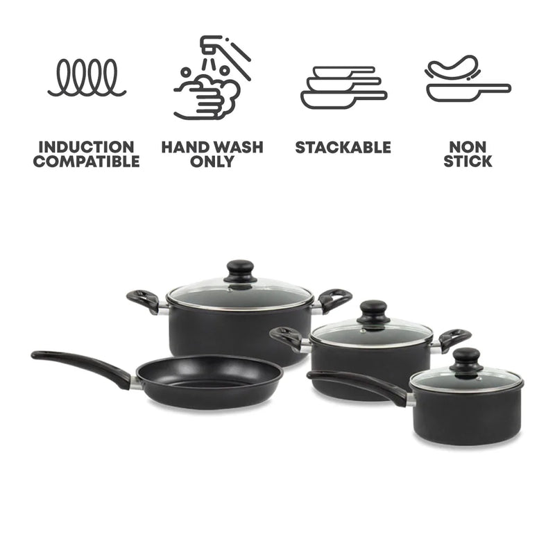 Sq Professional Carbon Steel Ultimate Cookware Pan Set Of 7