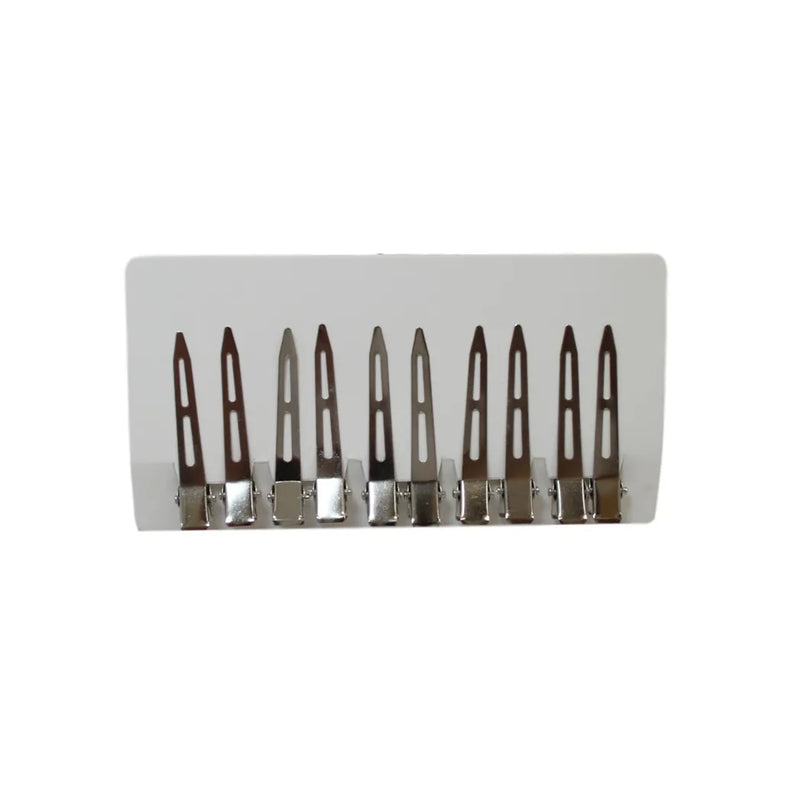 Metal Hair Clips Pack Of 10