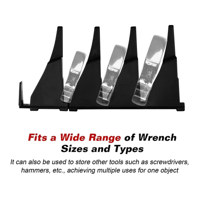 46 PCS Magnetic Wrench Organizer Widget Portable Tool Storage Shelf Practical UK