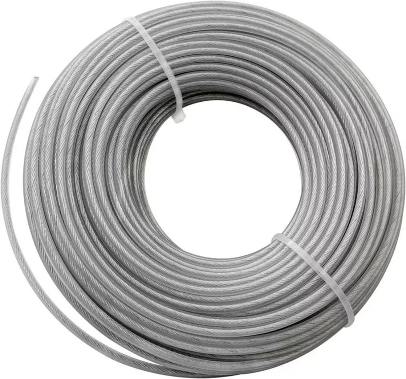 Strimmer Spool Line Cutting Line Grass Cut Nylon Metal Wire -2.4MM X 30M