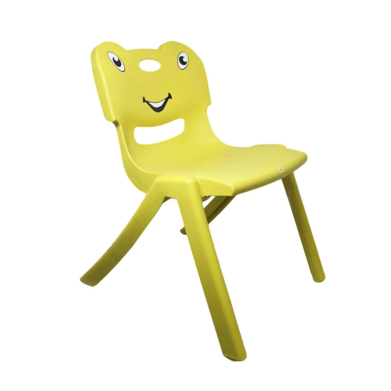 Gizem Children'S Plastic Chair Frog Animal Design Assorted Colours
