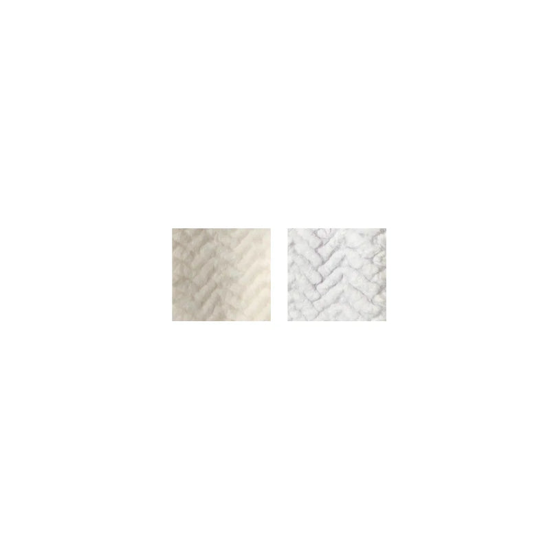 Indoor Fuzzy House Slippers With Chevron Design Assorted Sizes And Colours