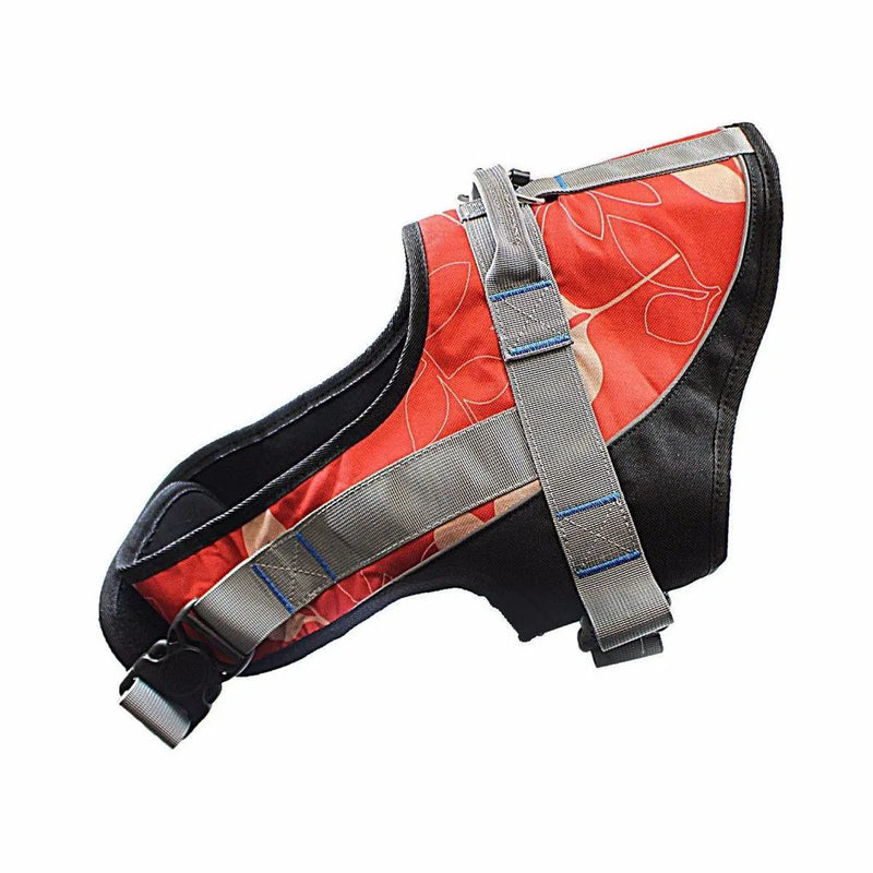 20 Chest Adjustable Soft Padded Non Pull Pet Dog Harness Vest Walking S – x l Nylon