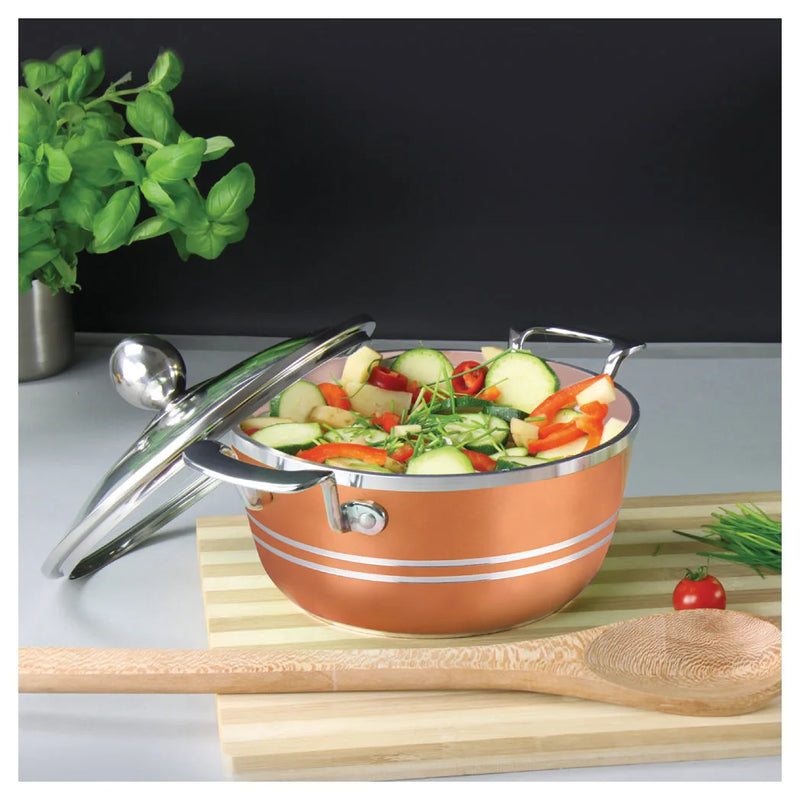 Sq Professional Seramiq Mianra Diecast Stockpot Set Of 5 A x inite