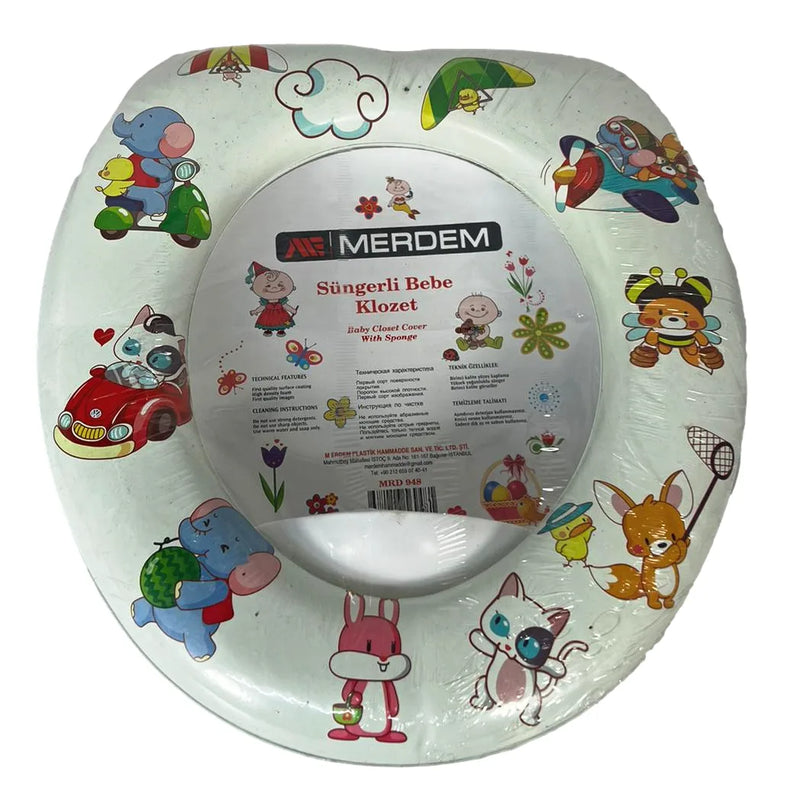 Cushioned Baby Toilet Seat Assorted Designs