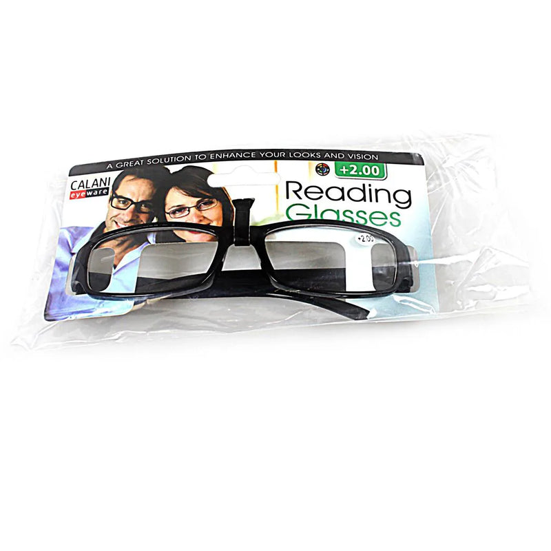 Plastic Calani Reading Glasses +3.00 Assorted Colours