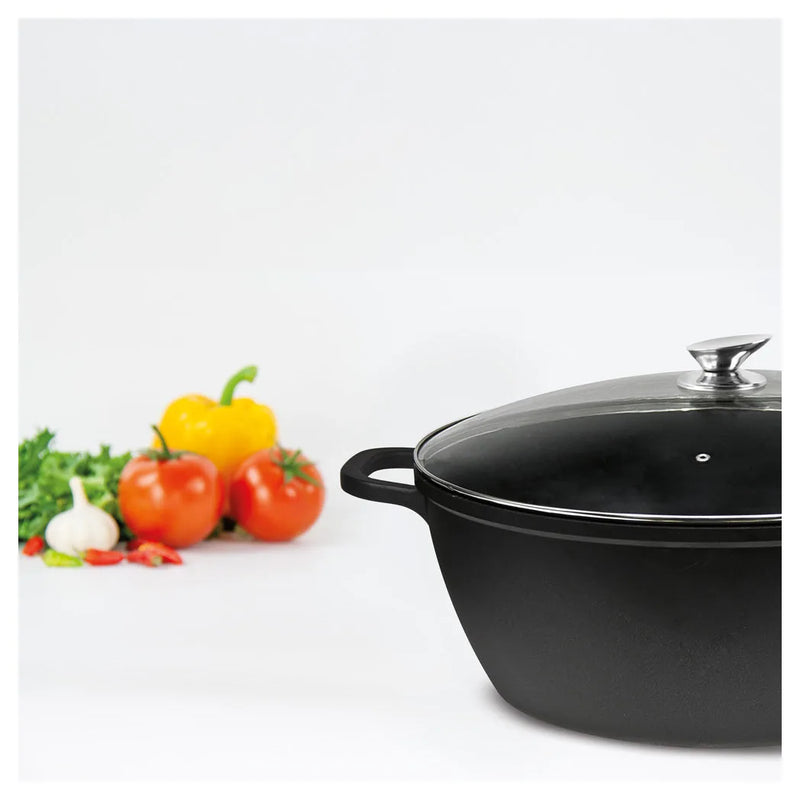 Nea Diecast Stockpot Nera Black