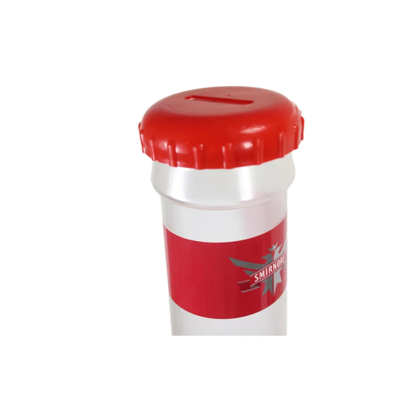 Giant Plastic Smirnorf Money Saving Bottle