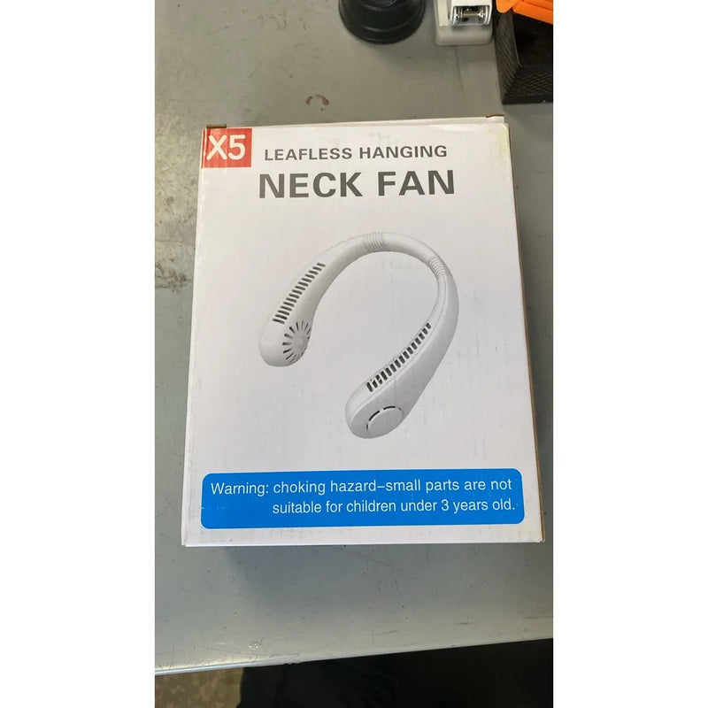 G5 Leafless Hanging Neck Fan, Hands – Free Wearable Usb Rechargeable – 16 × 20 ×, 220G