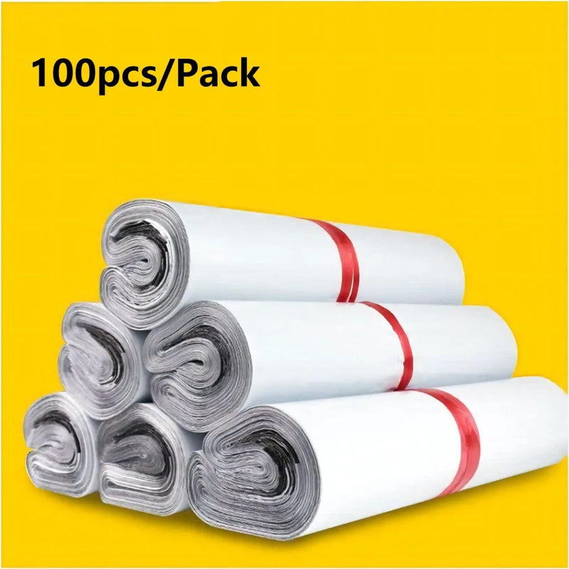 100PCS Mailing Postal Express Bags, PE Material Seal Pack Packaging Postage Mail Sacks Envelopes Mailers-30*42cm