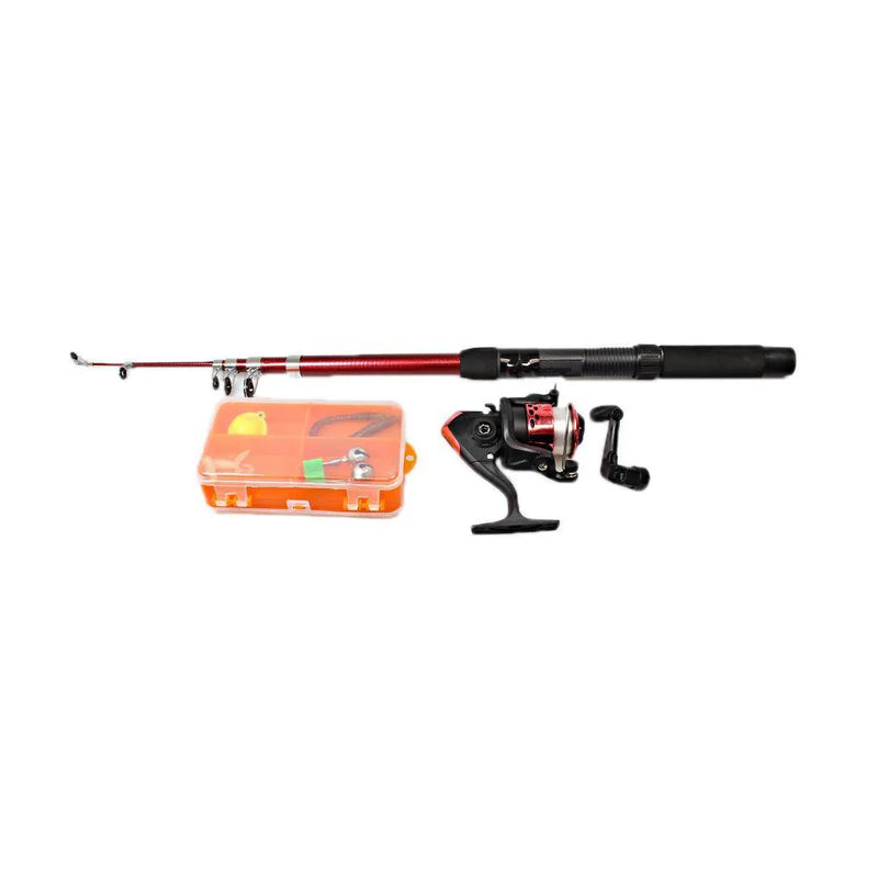 E x tendable Fishing Rod With Assorted Accessories