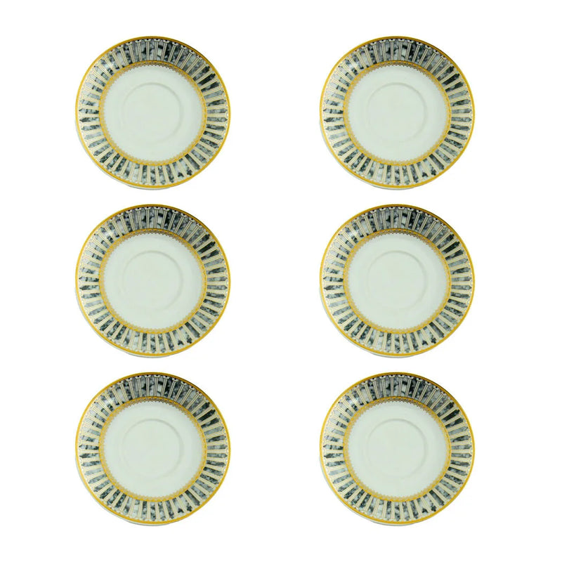 Durane Tea Coffee Cup Set Of 12 Kea Pillars (Parcel Plus Rate)