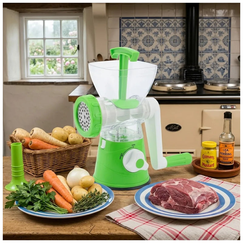 Multi – Functional Food Super Mincer, Green, 588G