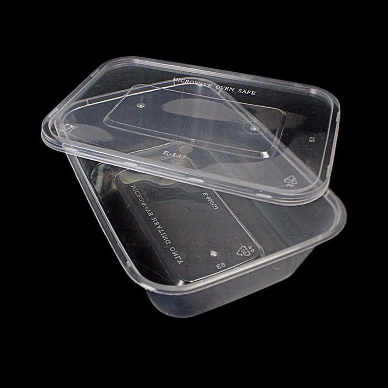 Plastic Food Storage Container 1000Ml Pack Of 4