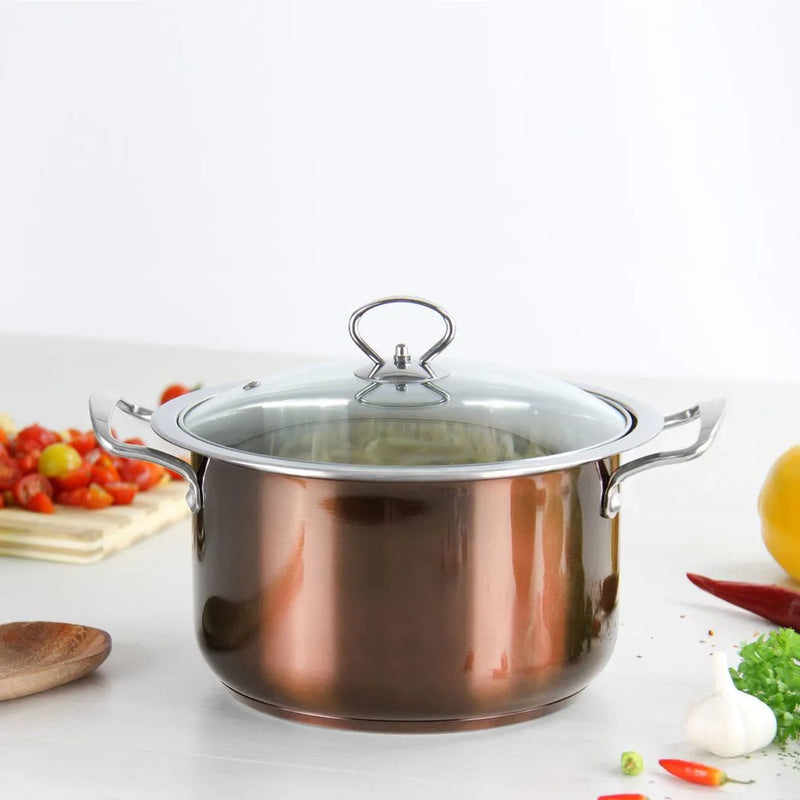 Sq Professional Gems Stainless Steel Stockpot Set Of 4 A x inite 18 – 20 – 22