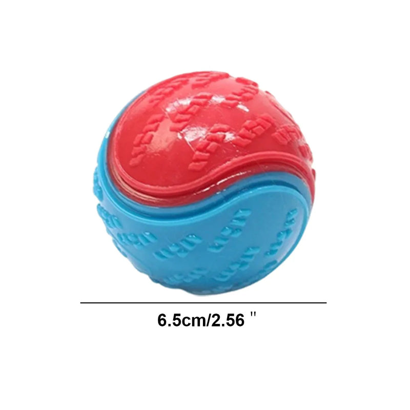 8X Scooby-Doo Durable Squeaky set Dog Balls for teeth Cleaning Interactive