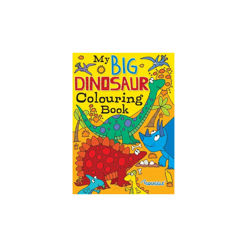 Children'S Fun Colouring Book Monsters Dinosaur Assorted Designs