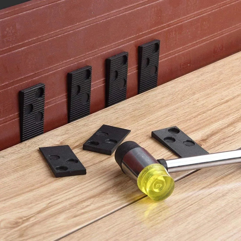 24pcs Wood Flooring Laminate Installation Floor Fitting Kit Set Fit Diy HandTool