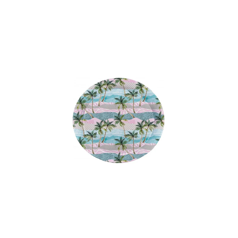 Melamine Round Serving Tray Size 2 Assorted Designs