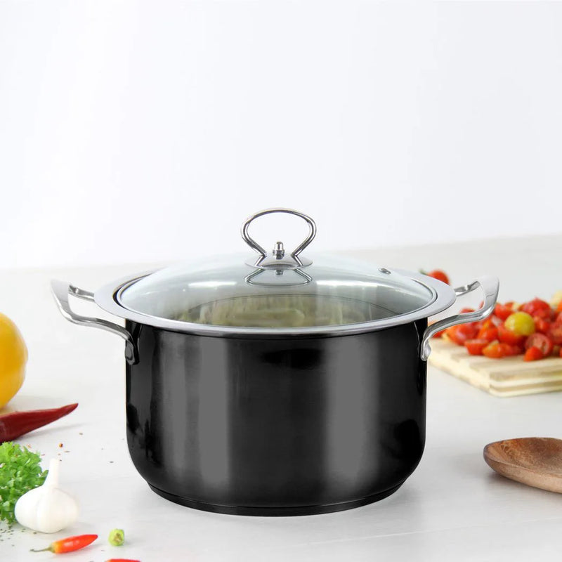 Sq Professional Gems Metallic Stockpot Set Of 3 Ony x 26 – 28 – (Big Parcel)