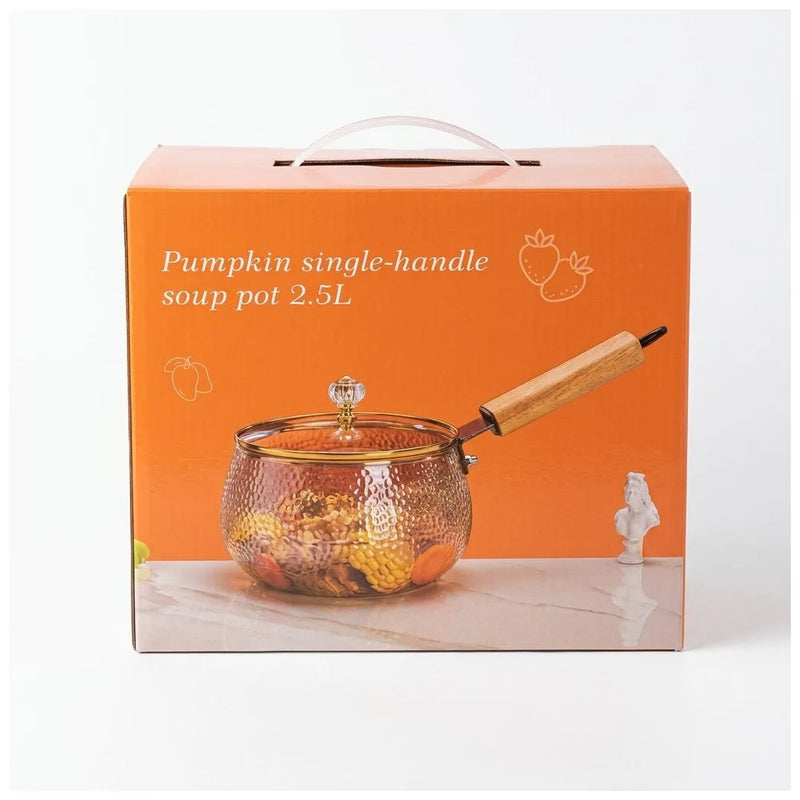 Pumpkin Single – Handle Soup Pot 2.5L 803G