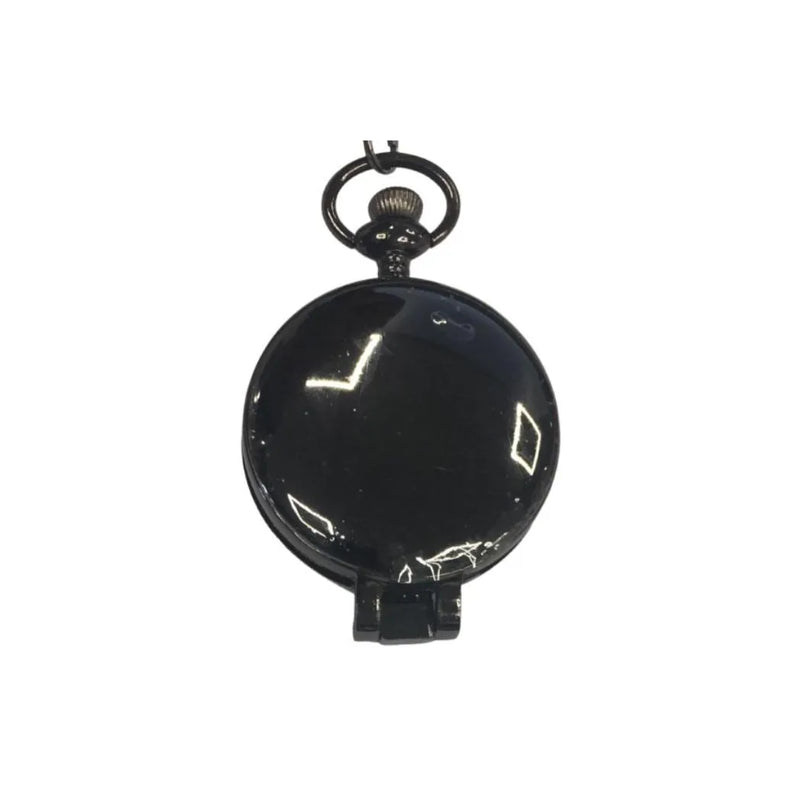 Mens & Ladies Mechanical Hand Winding Half Hunter Steampunk Gun Pocket Watch