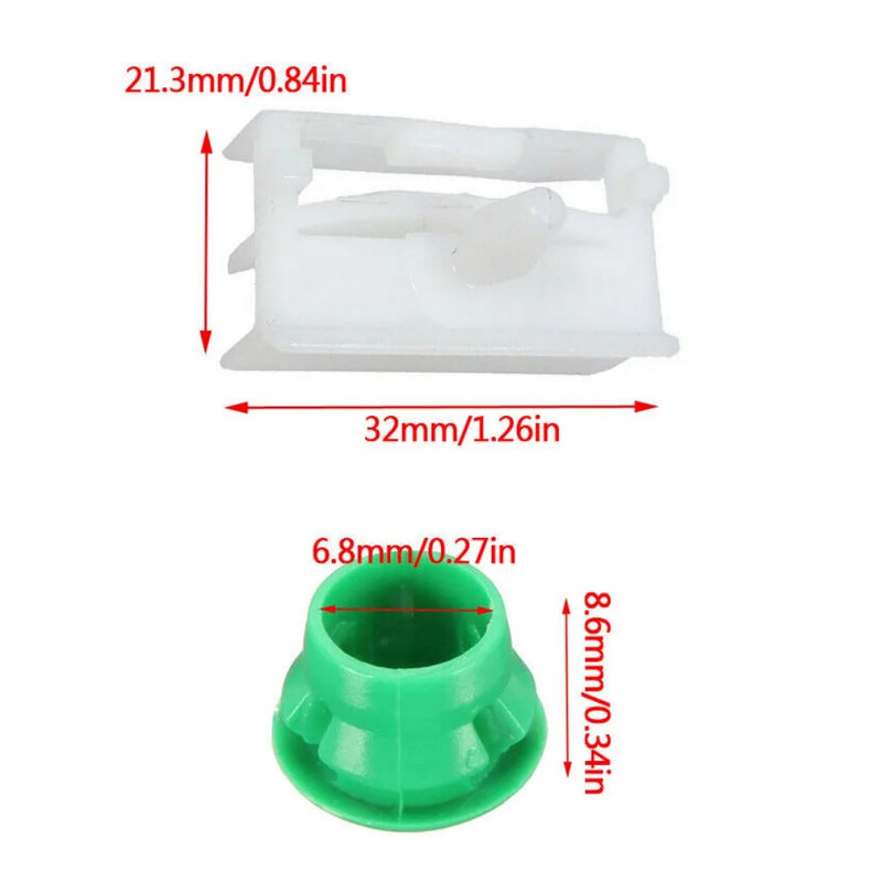 20x Clips For BMW Side Sill Skirt Trim Moulding Grommet E36 E46 E90 E91 3Series