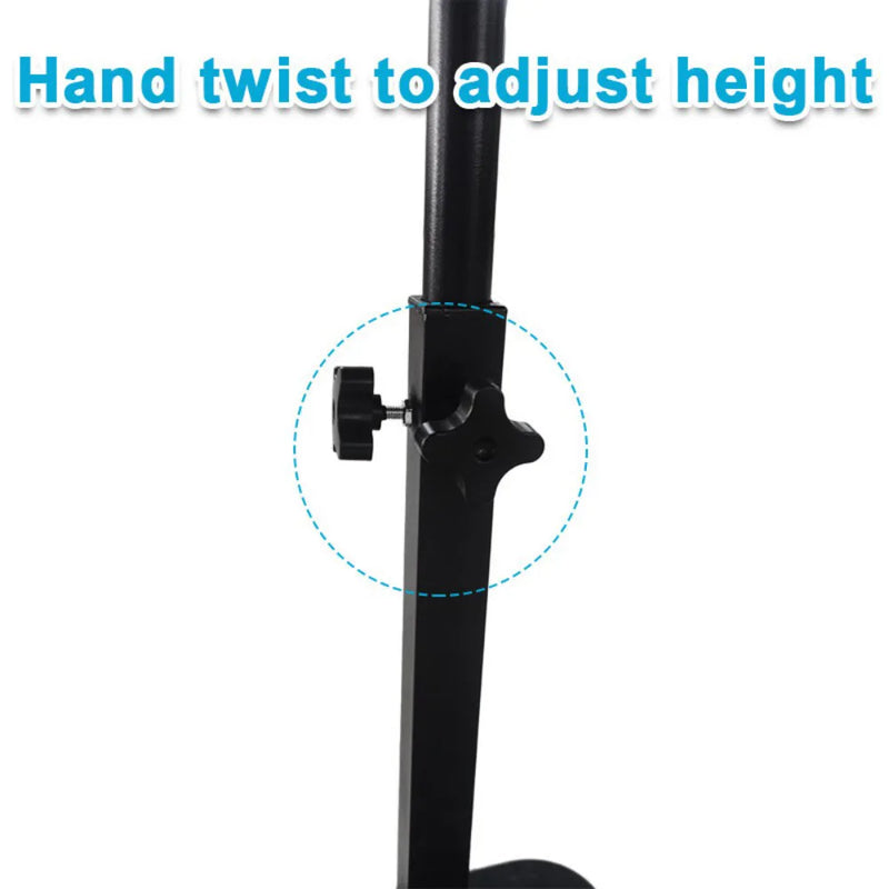 Adjustable C-Shaped Sofa Side End Table Coffee Laptop Table Bedroom Living Room