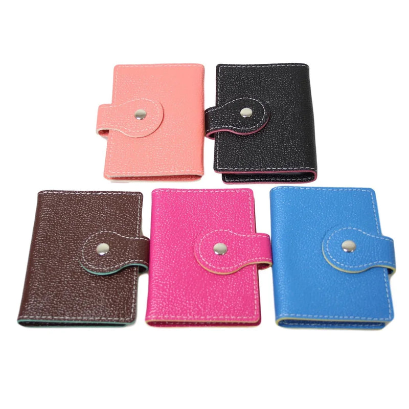 Credit Card Holder Book Design Assorted Colours