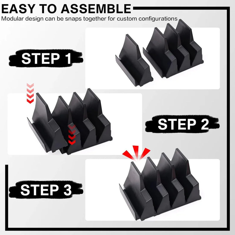 46 PCS Magnetic Wrench Organizer Widget Portable Tool Storage Shelf Practical UK