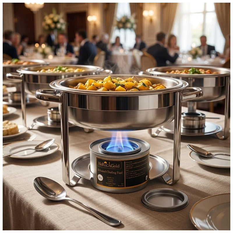 Horecagold Ethanol Chafing Fuel 160G (2 Hours Burn Time)