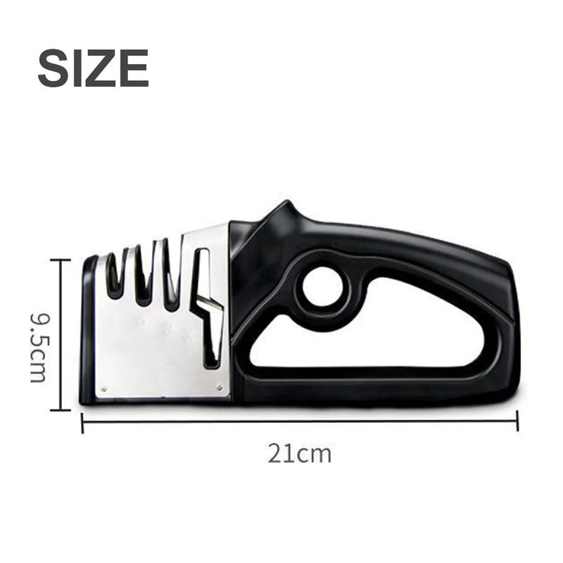 4 in1 Knife Sharpener Kitchen Grinder Diamond Knives For Sharp Scissors Tool UK