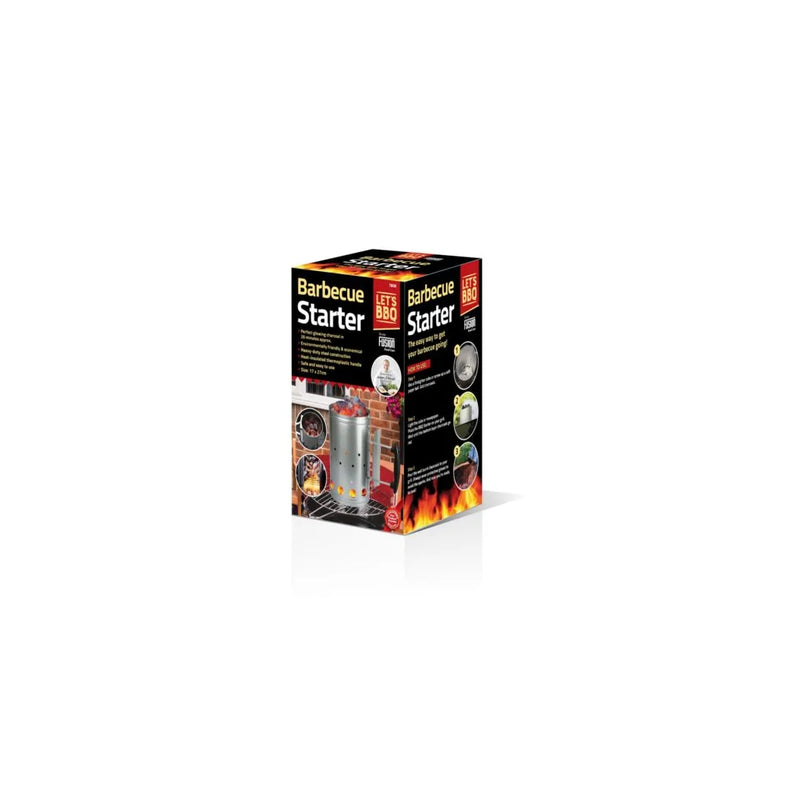 Garden Bbq Charcoal Starter Steel