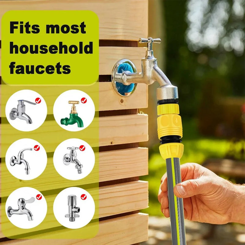 10M-50M Garden Hose Pipe Reinforced Braided PVC Gardening Watering Hosepipe Reel-20M