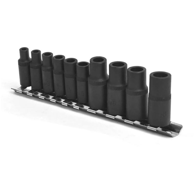 Magnetic Tap Socket Set 10-Piece Tap Holders 1/4" & 3/8" M1.5-M14 CT5615 UK
