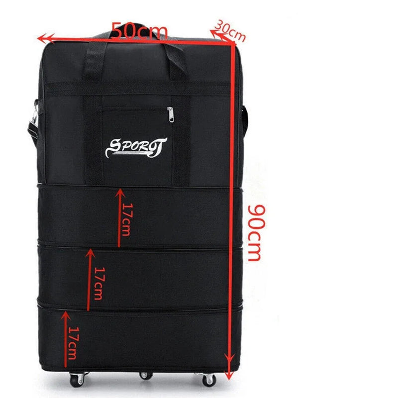 42" Extra Large Lightweight Luggage Trolley Suitcase Travel Bag Handbag BAG NEW