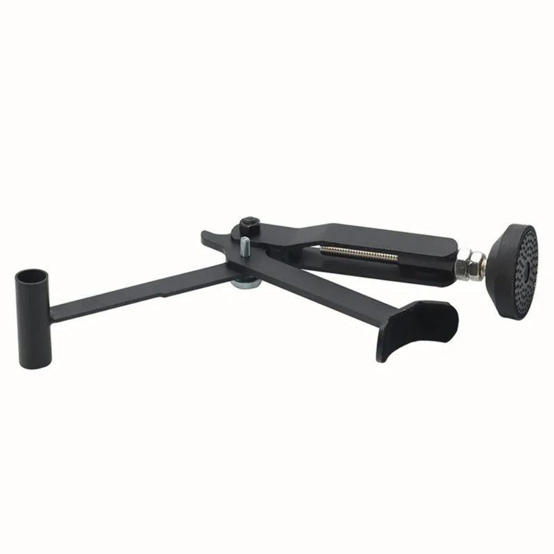 Motorbike Single Side Stand Motorcycle Front Rear Wheel Lift Stand Support Black