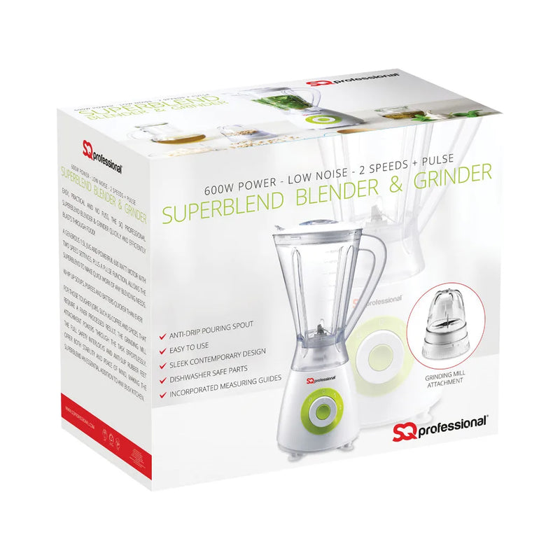 Sq Professional Blitz Blender And Grinder 600W Black 2338