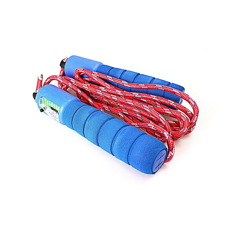 Children'S Skipping Rope With Counter, Soft Handle &Amp; Rope – Assorted Colours