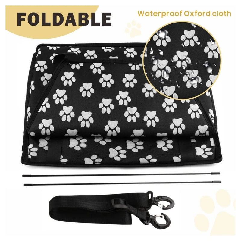NEW Dog Car Seat For Small Medium Pet, Portable Cat Puppy Rabbit Seat Travel Booster UK