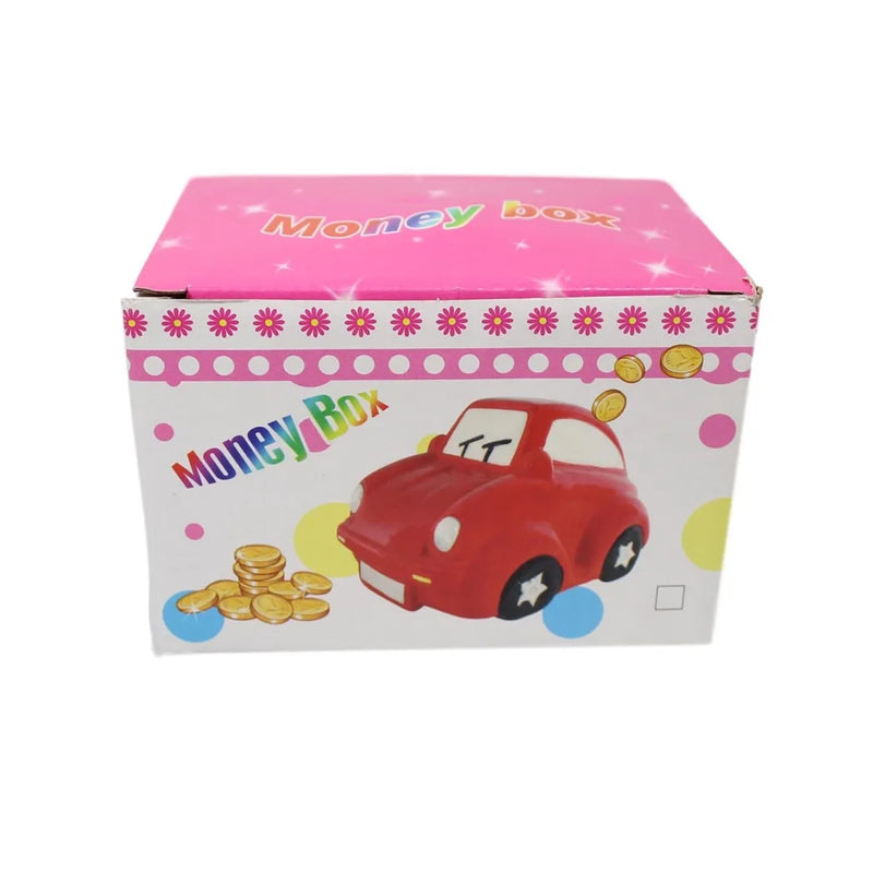 Children'S Ceramic Car Money Bo x Piggy Bank Assorted Colours