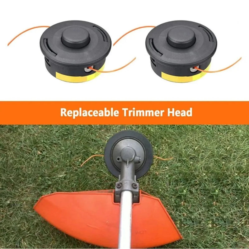 2Pcs For Stihl Autocut 25-2 Bump Feed Petrol Strimmer Trimmer Head 4002 710 2191