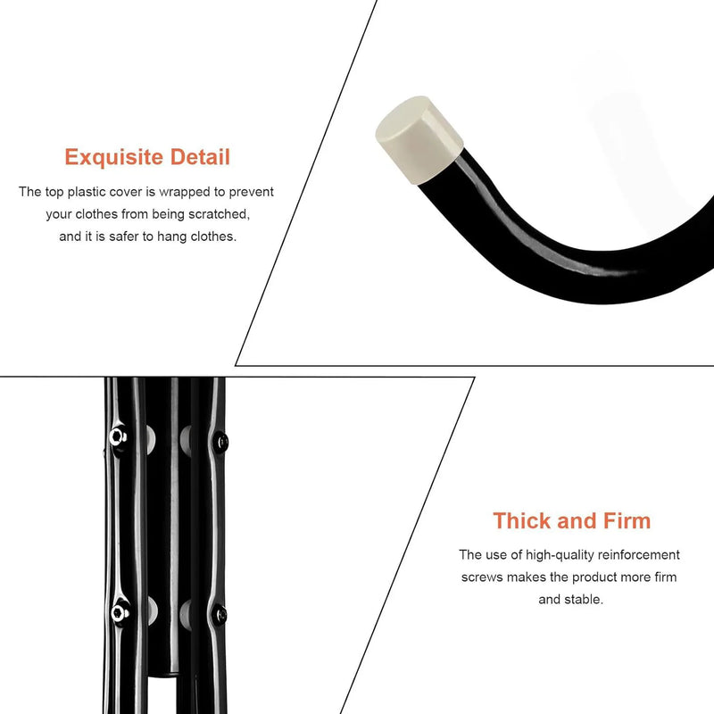 Coat Stand Coat/Hat/Jacket/Umbrella Floor Standing Rack Clothes Hanger  Hooks